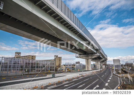 《Aichi Prefecture》Nagoya City, Nagoya Second Ring Road (Mei Nikan) National Route 320 98502839