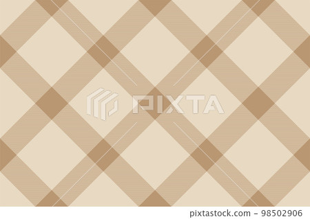 Tartan plaid background, diagonal check seamless pattern. Vector fabric texture for textile print, wrapping paper, gift card, wallpaper. Tartan plaid background, diagonal check seamless pattern. Vector fabric texture for textile print, wrapping paper, gift card, wallpaper. 98502906