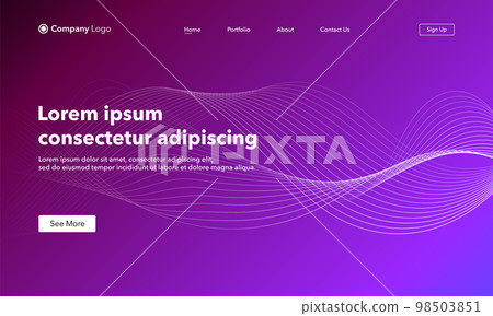 Abstract background website Landing Page. Template for websites, or apps. Modern design. Abstract vector style. Abstract background website Landing Page. Template for websites, or apps. Modern design. Abstract vector style. 98503851