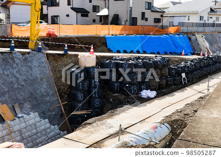 Sayama City, Saitama Prefecture Furo River Revetment Construction Sayama City, Saitama Prefecture Furo River Revetment Construction 98505287