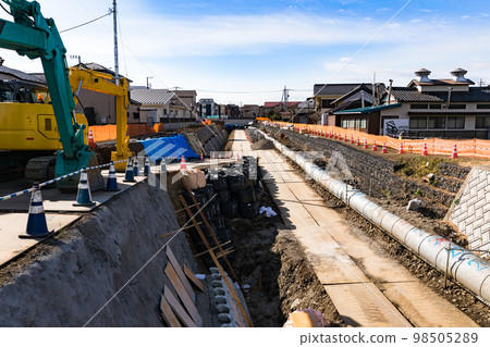 Sayama City, Saitama Prefecture Furo River Revetment Construction Sayama City, Saitama Prefecture Furo River Revetment Construction 98505289