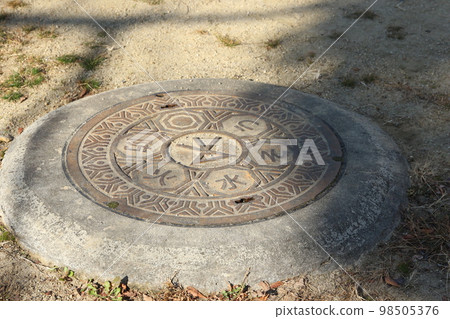 Manhole cover of fire prevention water tank 98505376