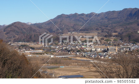 View to the northeast from Nagurumi Castle 98505582
