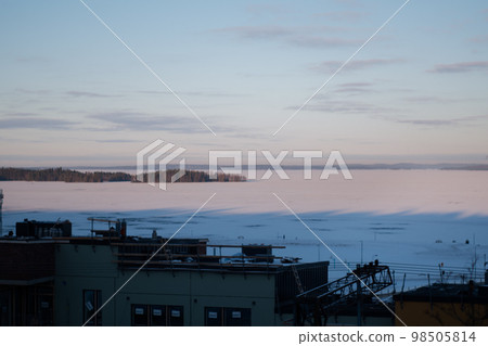 Lake Nasi seen from Tampere 98505814