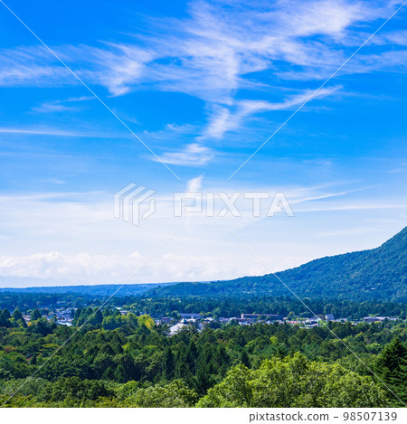 輕井澤 輕井澤町【輕井澤的高角度全景】 輕井澤 輕井澤町【輕井澤的高角度全景】 98507139