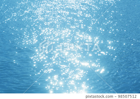 光散景波光粼粼的海面球 98507512