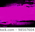 Space for text or image Ink ink rubbing Background illustration Horizontal writing _05 98507604