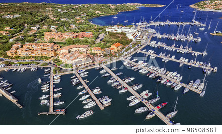 Sardegna island. Luxury resort Porto Cervo.  98508381