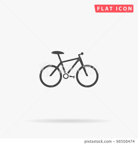 Bike flat vector icon 98508474