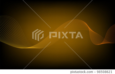 Abstract wave element for design. Digital frequency track equalizer. Stylized line art background. Colorful shiny wave with lines created using blend tool. Curved wavy line, smooth stripe. Vector. Abstract wave element for design. Digital frequency track equalizer. Stylized line art background. Colorful shiny wave with lines created using blend tool. Curved wavy line, smooth stripe. Vector. 98508621