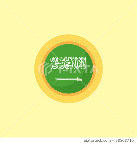 Saudi Arabia - Circular Flag 98508710