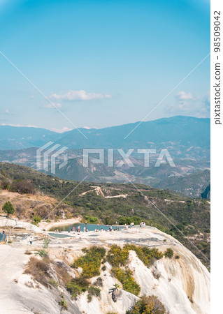 mexico scenic spot hierve el agua scenery 98509042