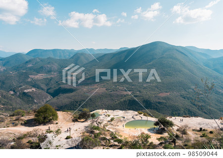 墨西哥風景區 hierve el agua 風景 98509044