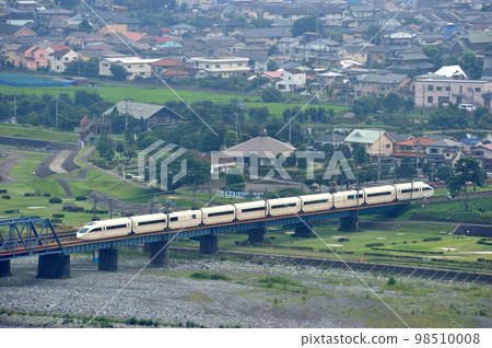 小田急電鐵小田原線開成新松田小田急電鐵50000型VSE超級箱根 98510008