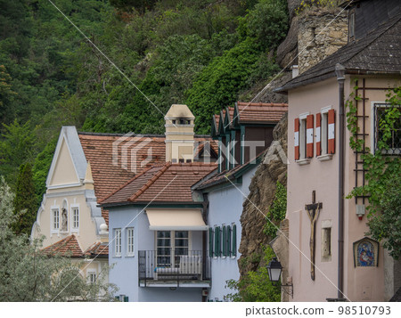At the danube river in the austrian wachau At the danube river in the austrian wachau 98510793