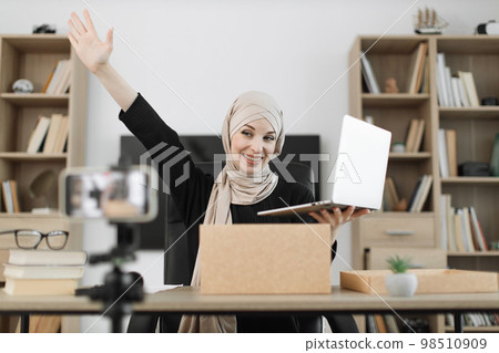 Concept of people, technology and blogging. Concept of people, technology and blogging. 98510909