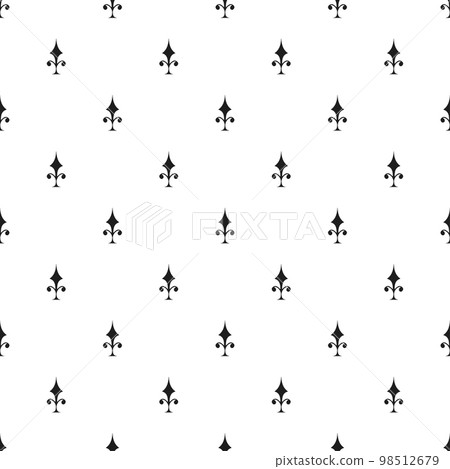 Seamless background with Victorian-style ornament. Perfect for textile design, invitations, wallpaper. Vector Seamless background with Victorian-style ornament. Perfect for textile design, invitations, wallpaper. Vector 98512679