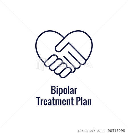 Bipolar Disorder or Depression BP Icon Set Mental Health Icons 98513098