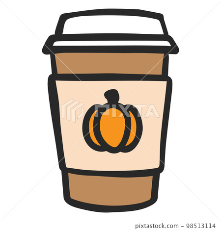 Pumpkin Spice Coffee for October or Fall Season Pumpkin Spice Coffee for October or Fall Season 98513114