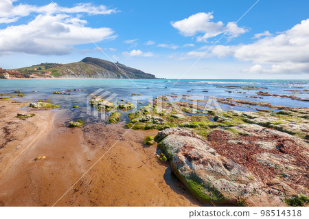 Fantastic summer morning on the Giallonardo beach. Fantastic summer morning on the Giallonardo beach. 98514318