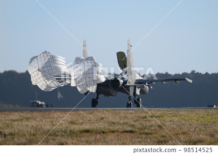 Indian Air Force Sukhoi Su-30MKI landing Indian Air Force Sukhoi Su-30MKI landing 98514525