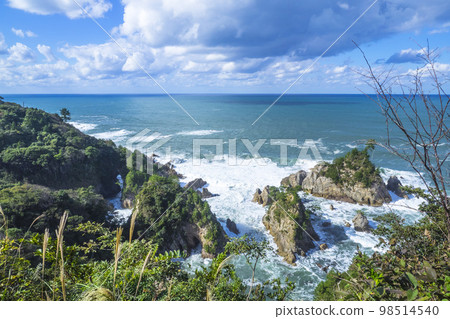 夏天 白原海岸 鳥取縣 白原海岸 98514540