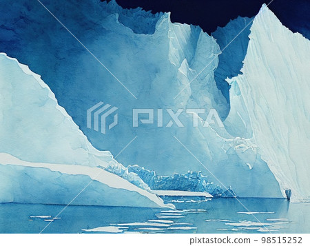 Arctic crumbling iceberg Arctic crumbling iceberg 98515252
