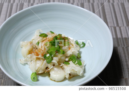 "Boiled scallops with strings" homely and rustic home cooking 98515508