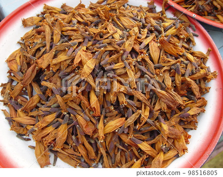 'Mayodendron Igneum' 的干花瓣（豐沙灣/老撾） 98516805