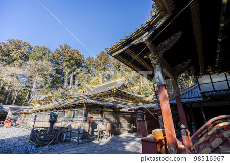 Nikko Toshogu Shrine in winter weather Headquarters Nikko City, Tochigi Prefecture 98516967