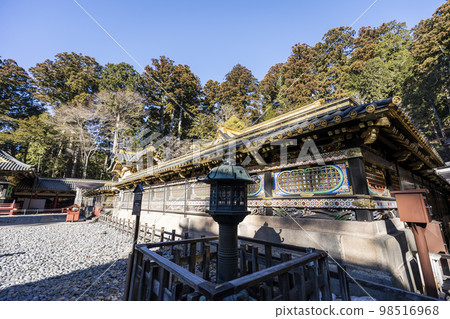 Nikko Toshogu Shrine in winter weather Headquarters Nikko City, Tochigi Prefecture 98516968