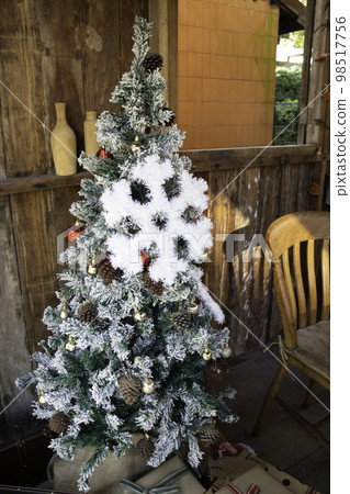 Christmas and New Year decorations in season of greeting Christmas and New Year decorations in season of greeting 98517756
