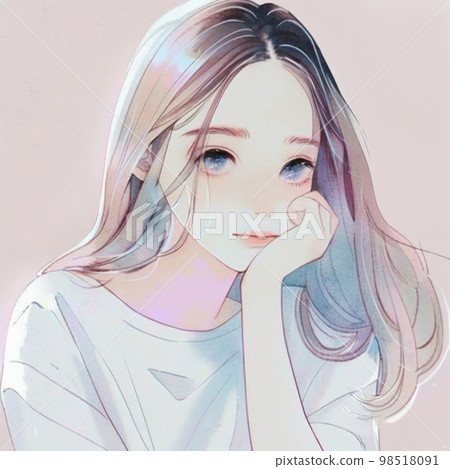 Illustration of a beautiful older sister Watercolor style "AI-generated image" Illustration of a beautiful older sister Watercolor style "AI-generated image" 98518091
