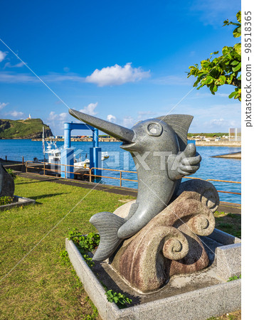 與那國島馬林魚紀念碑 98518365