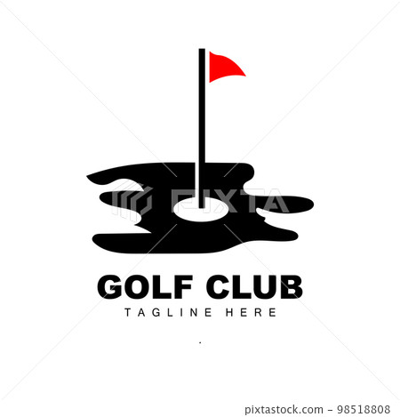 Vector golf club Stock Vector