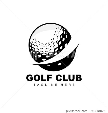 Golf Ball Logo, Vector Stick Golf. Outdoor Sports Game, Discipline Design, Icon Template Golf Ball Logo, Vector Stick Golf. Outdoor Sports Game, Discipline Design, Icon Template 98518823