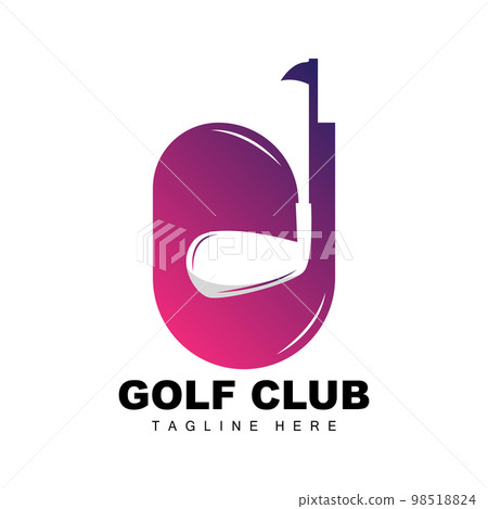 Golf Ball Logo, Vector Stick Golf. Outdoor Sports Game, Discipline Design, Icon Template Golf Ball Logo, Vector Stick Golf. Outdoor Sports Game, Discipline Design, Icon Template 98518824