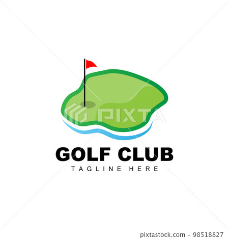Golf Ball Logo, Vector Stick Golf. Outdoor Sports Game, Discipline Design, Icon Template Golf Ball Logo, Vector Stick Golf. Outdoor Sports Game, Discipline Design, Icon Template 98518827