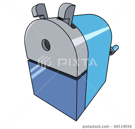 dynamic pencil sharpener diagonal illustration dynamic pencil sharpener diagonal illustration 98519056