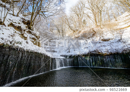 Snowscape of Shiraito Falls, Karuizawa (Nagano Prefecture) Snowscape of Shiraito Falls, Karuizawa (Nagano Prefecture) 98521669