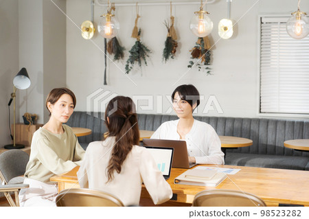 people having a meeting 98523282