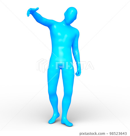 A man who poses A man who poses 98523643