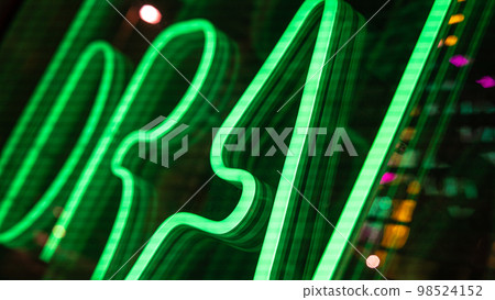 abstract neon words photo 98524152