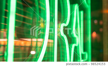 abstract neon words photo 98524153