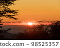 Sunrise seen from Yamanakako Oyama Line 98525357