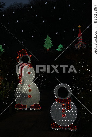 Snowman light up 98525867