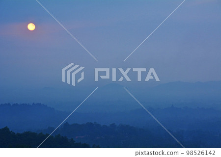 印度尼西亞爪哇的世界遺產婆羅浮屠 98526142