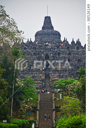 印度尼西亞爪哇的世界遺產婆羅浮屠 98526149