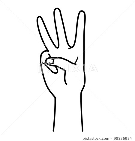 手數 3 黑色和白色 98526954