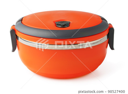 Empty food container isolated on white background Empty food container isolated on white background 98527400